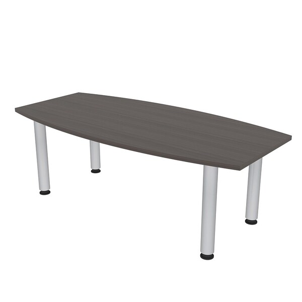 33.5 in W, 59.5 in L, 29 in H, Engineered Wood Top, Black Oak